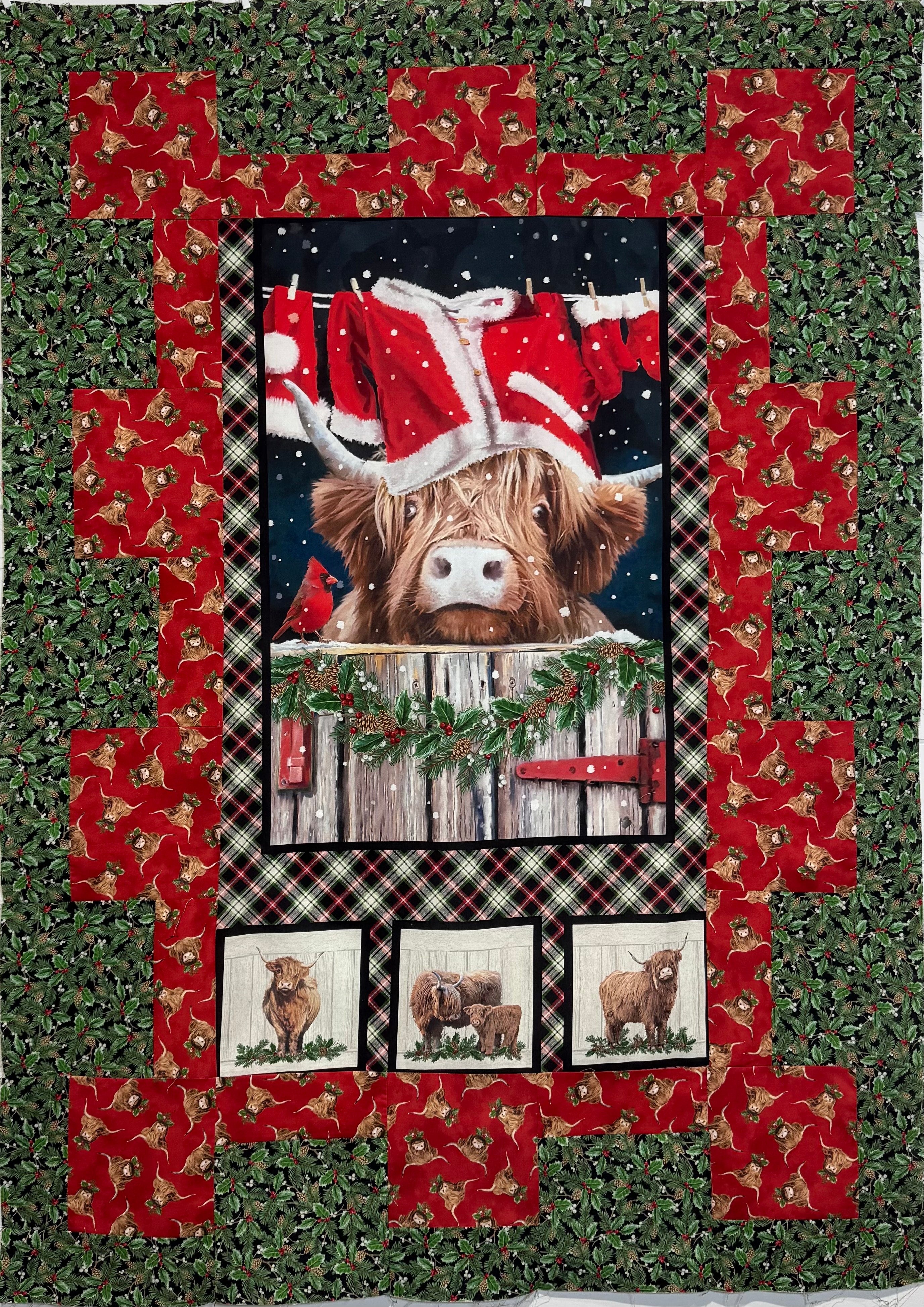 Highland Heart Panel Quilt Kit – Two Chicks Quilting