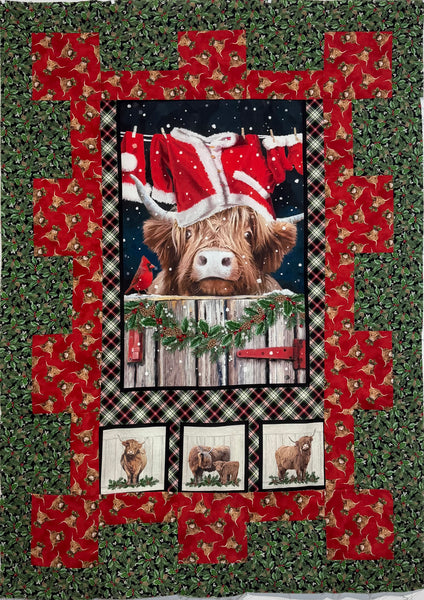 Highland Heart Panel Quilt Kit – Two Chicks Quilting