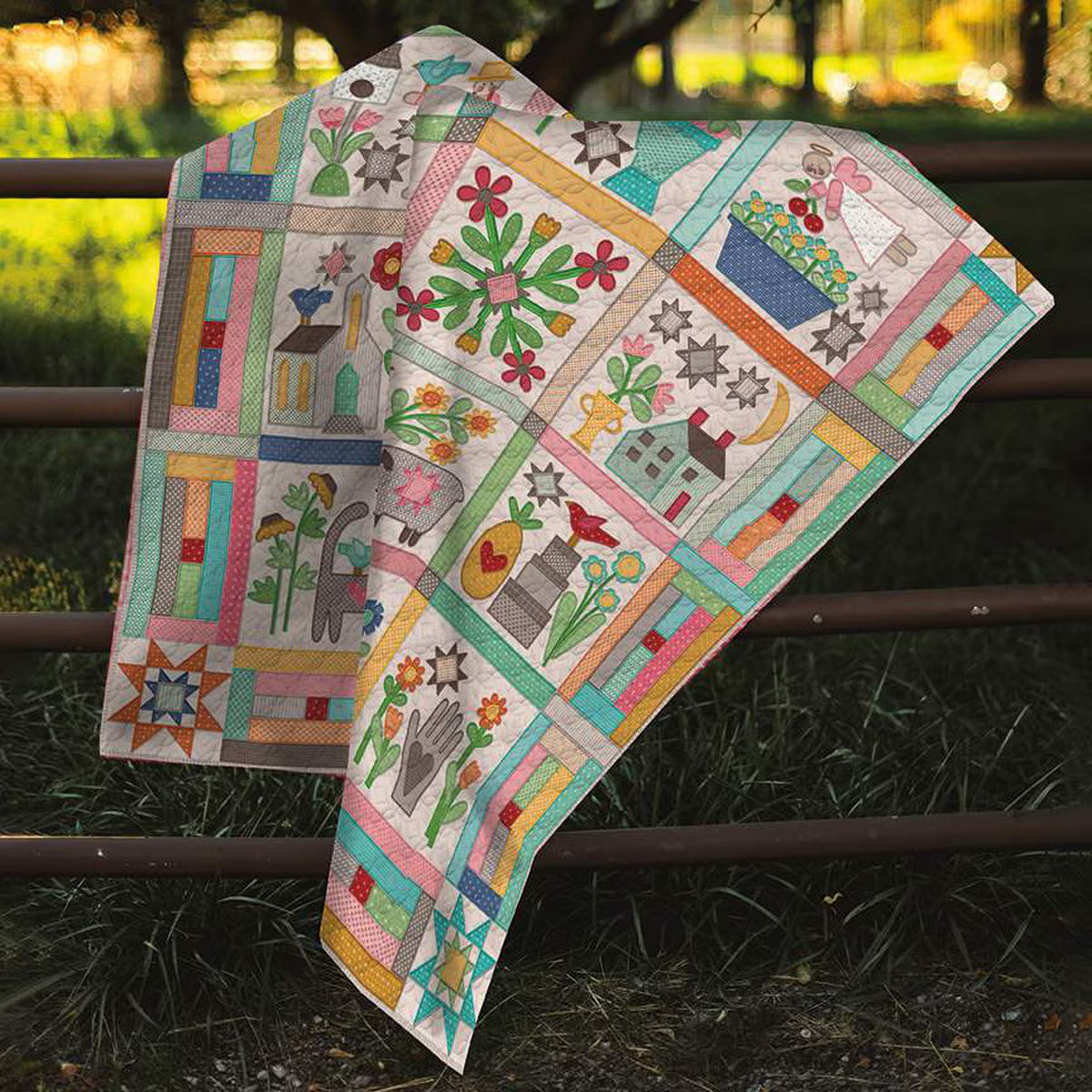 Prim Quilt Machine Embroidery USB – Two Chicks Quilting