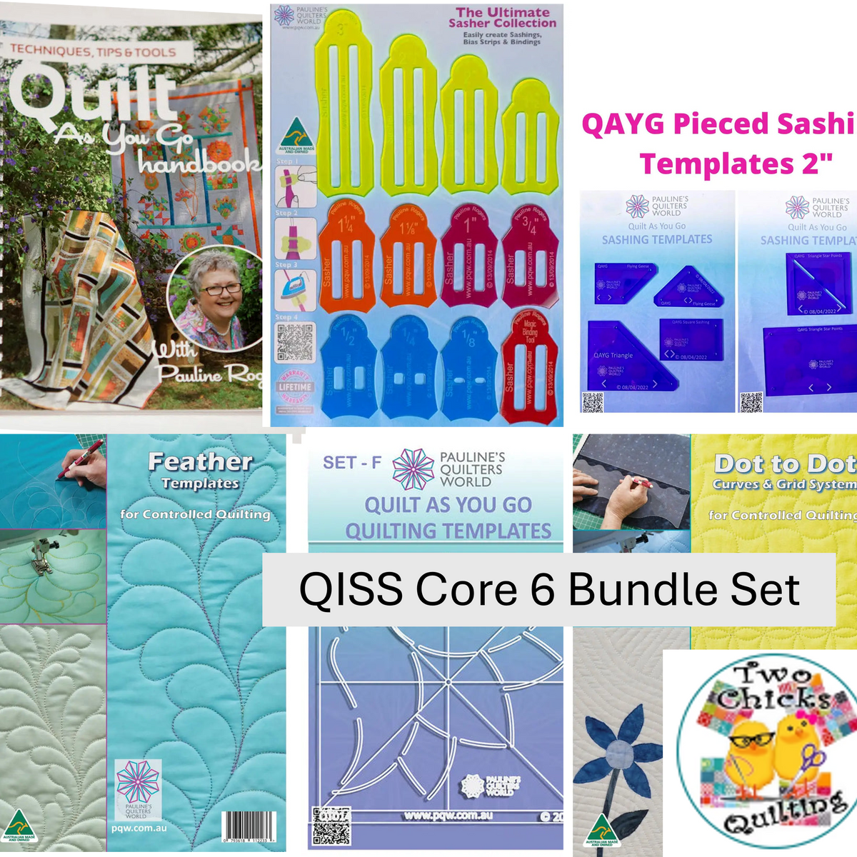 QISS Bundle Kit - Core 6 – Two Chicks Quilting