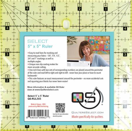 Quilter's Select Quilting Ruler - Select 5 Quilter's Select Quilting Ruler - Select 5
