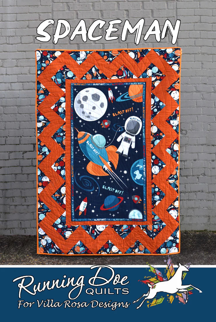 Spaceman Pattern – Two Chicks Quilting