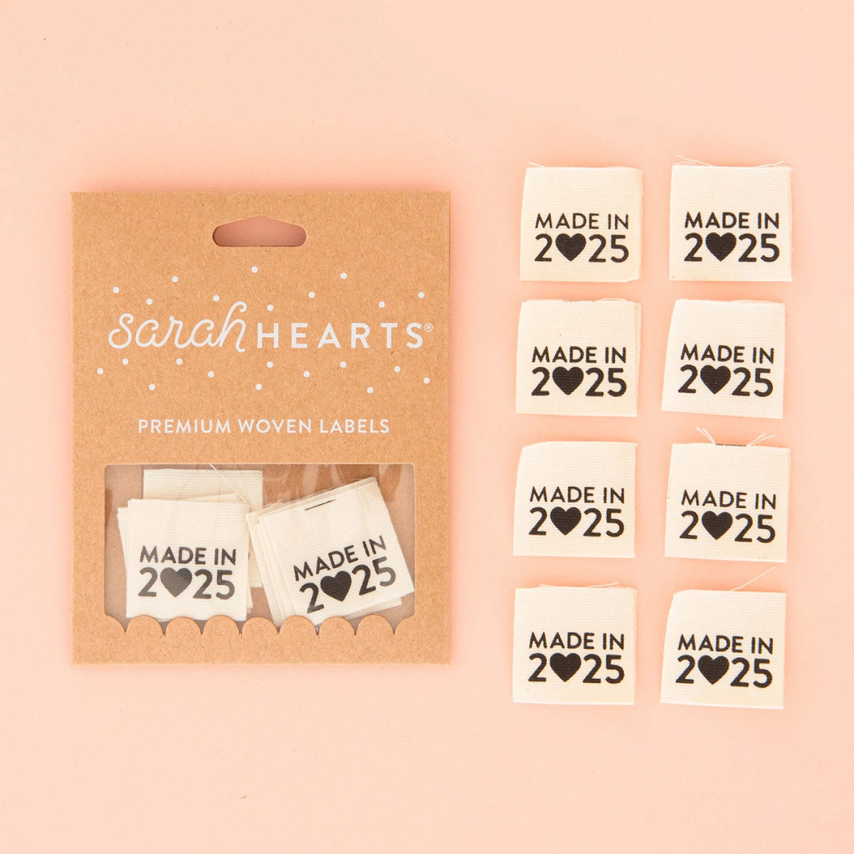 Made in 2025 Organic Cotton Labels – Two Chicks Quilting