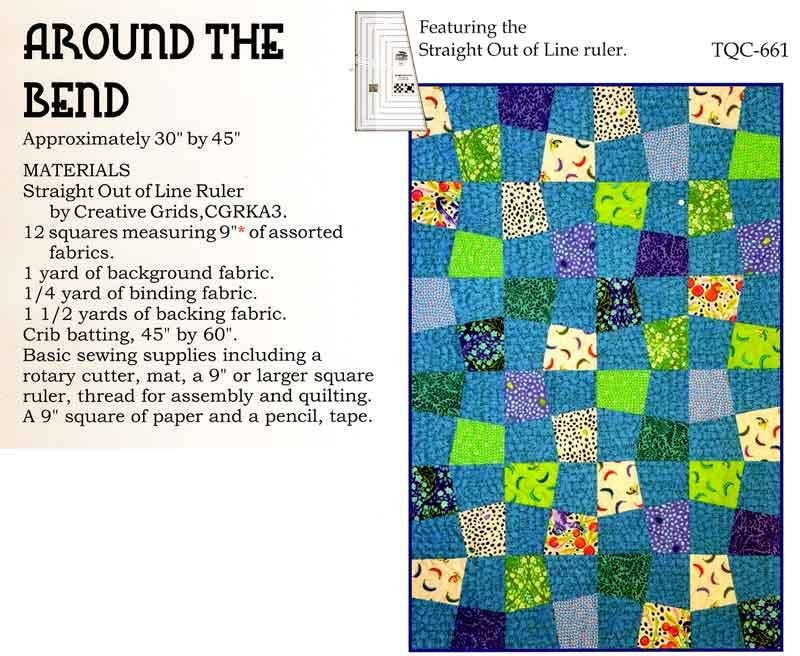 Around The Bend Pattern – Two Chicks Quilting