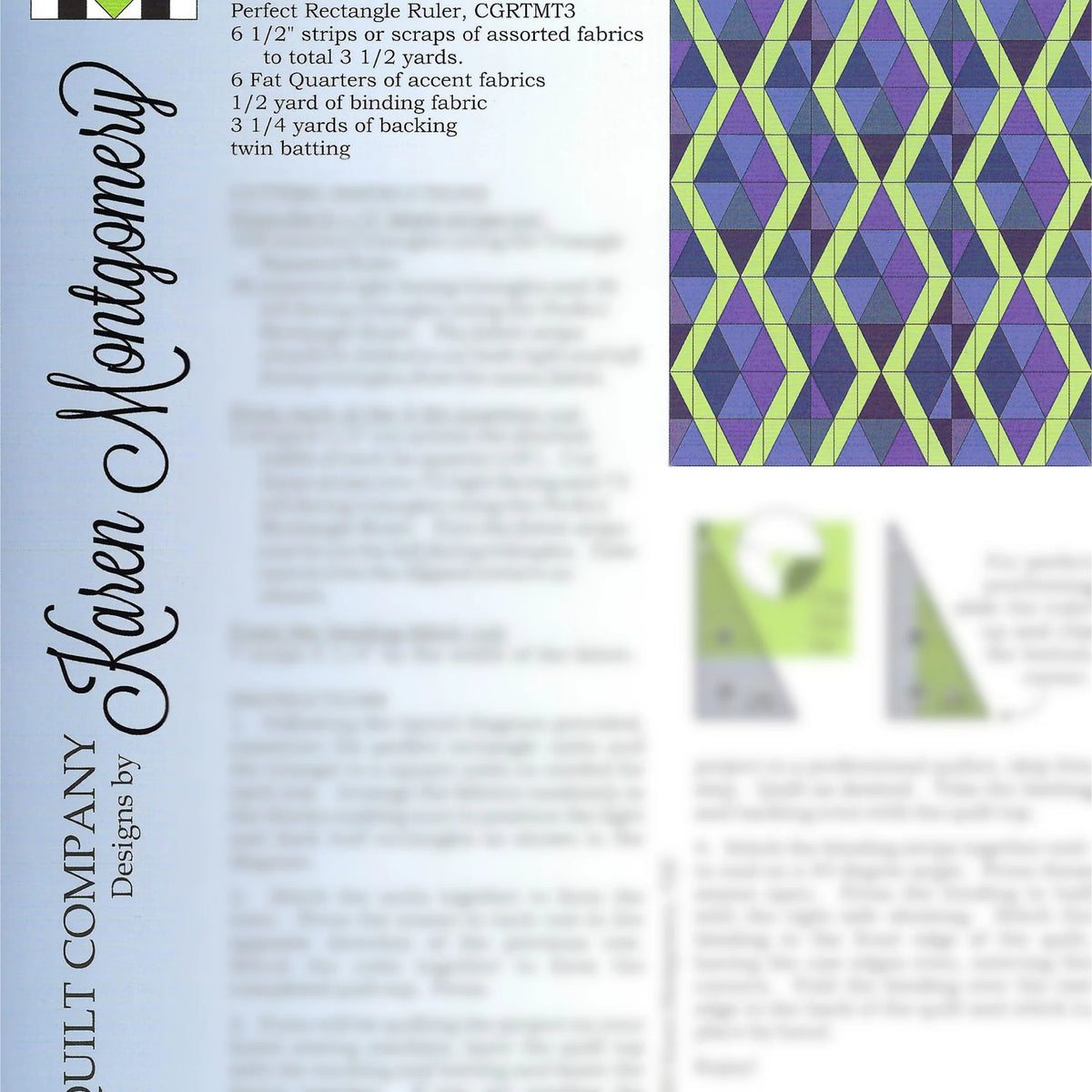Marquise Cut Pattern – Two Chicks Quilting