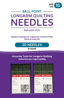 Longarm Needles-Ball Point (FG) – Two Chicks Quilting