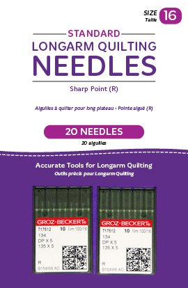 Longarm Needles-Standard Sharp Point (R) – Two Chicks Quilting
