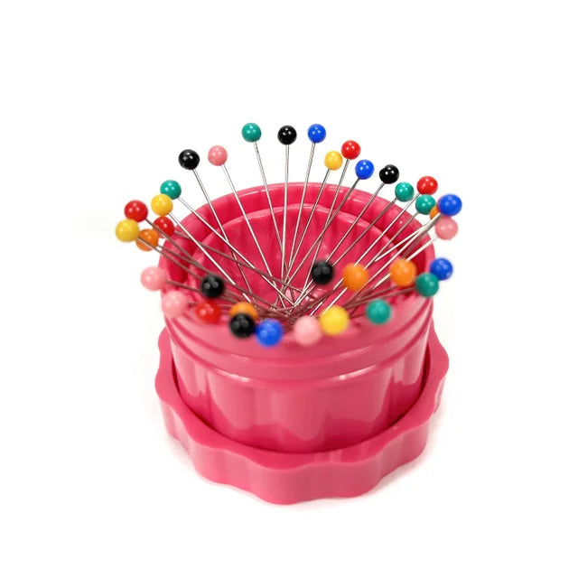 Magnetic Pin Cup - Small - Fortune Fuchsia – Two Chicks Quilting